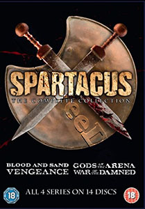 Spartacus: The Complete Collection | Spartacus: Blood and Sand / Gods Of The Arena / Vengeance / War of the Damned  |   DVD